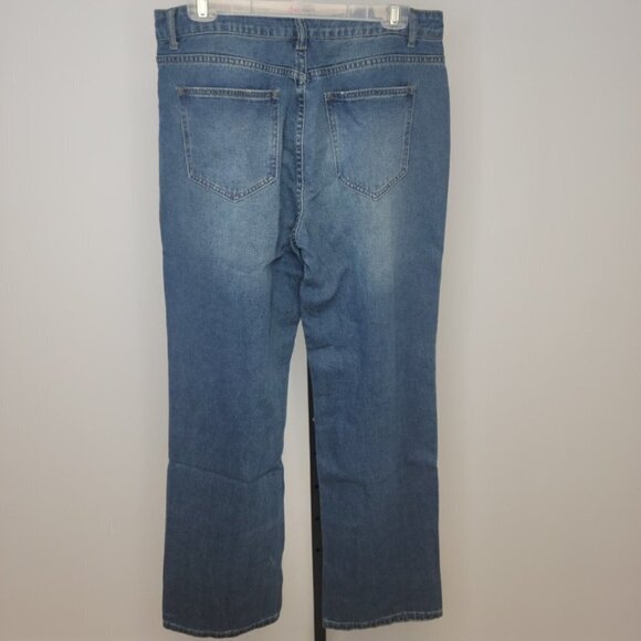 SHEIN Men's Ripped  Straight Leg Jeans - Picture 2 of 4
